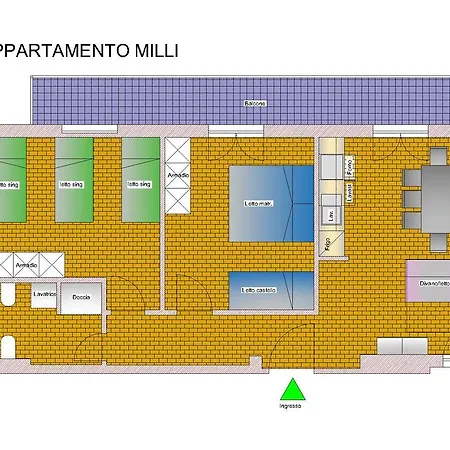 Апартаменты Milli